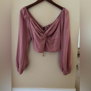 Pacsun fuscia top!